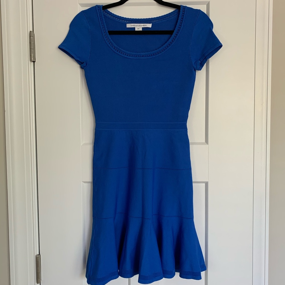 DVF short sleeve dress
